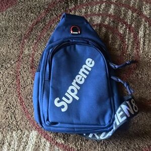 Supreme crossbody bag.